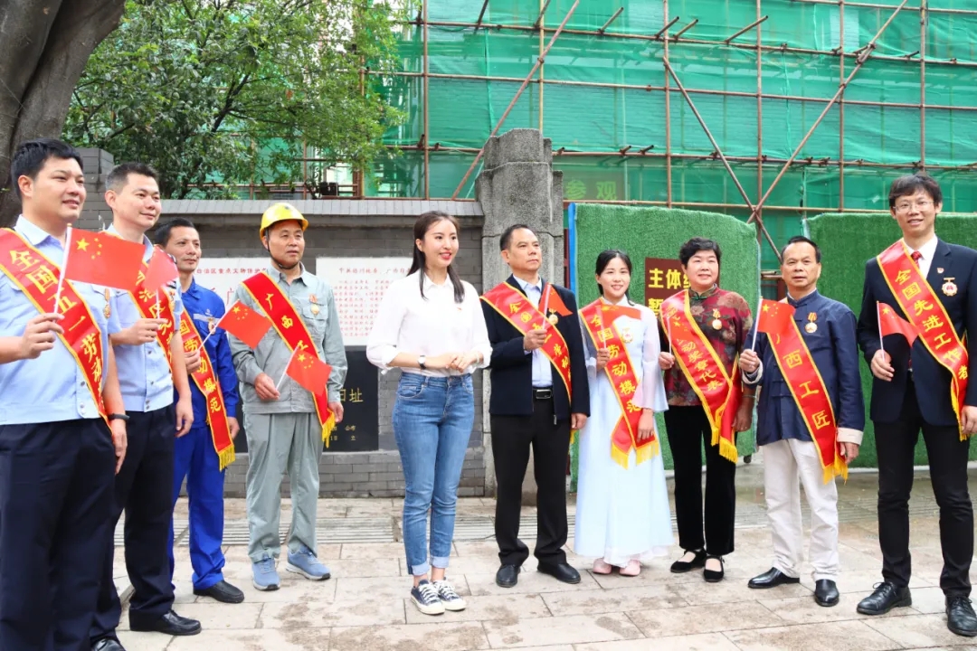 廣西慶“五一”特別節(jié)目拍攝現(xiàn)場，很燃！