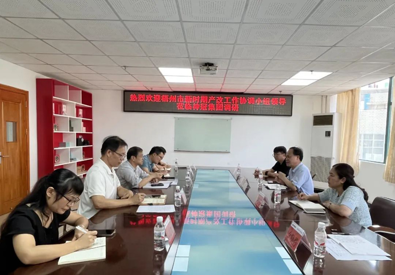 【產(chǎn)改工作進(jìn)行時】謝善高到廣西神冠膠原生物集團有限公司調(diào)研產(chǎn)業(yè)工人隊伍建設(shè)改革工作情況