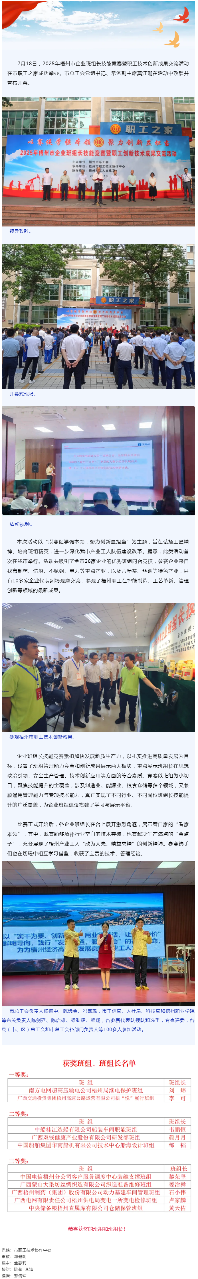 班組比拼&ldquo;金點(diǎn)子&rdquo; 職工創(chuàng)新結(jié)碩果丨2025年梧州市企業(yè)班組長技能競賽暨職工技術(shù)創(chuàng)新成果交流活動(dòng)成功.png