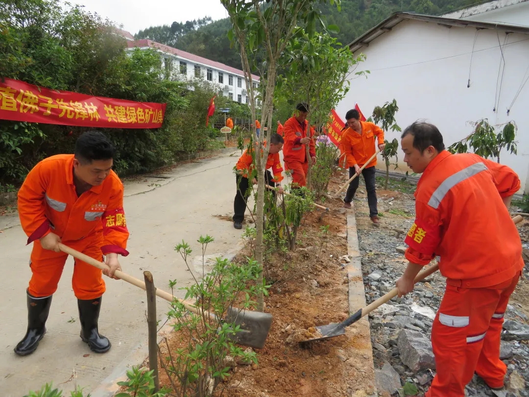 佛子公司開(kāi)展植樹(shù)添綠活動(dòng)