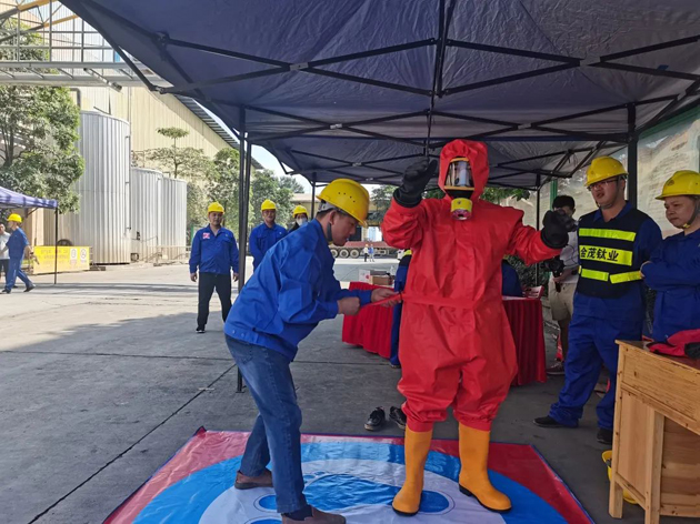 藤縣總工會舉辦2022年安全生產(chǎn)月應(yīng)急技能比武