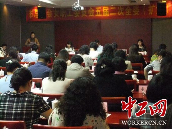 安徽滁州市總召開女職工委員會五屆二次全委（擴大）會議